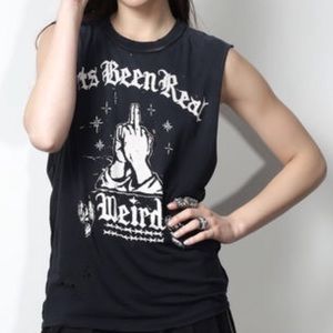 UNIF It’s Been Real Weird Tank Top